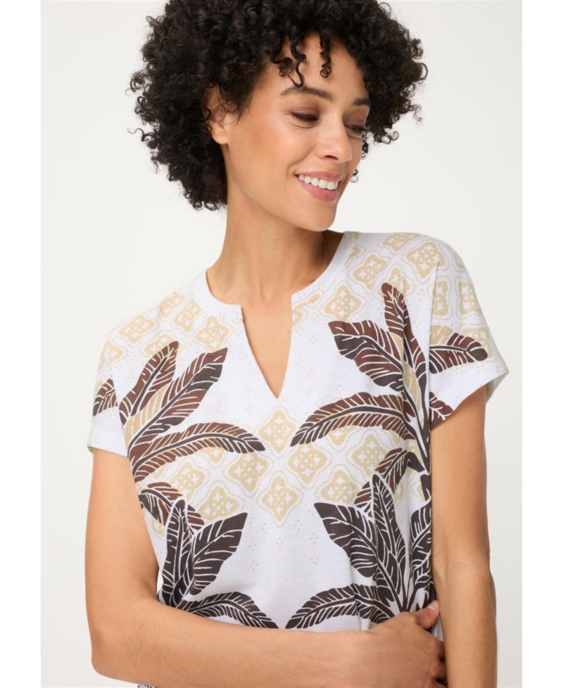 Women's Panneaux Print T-Shirt