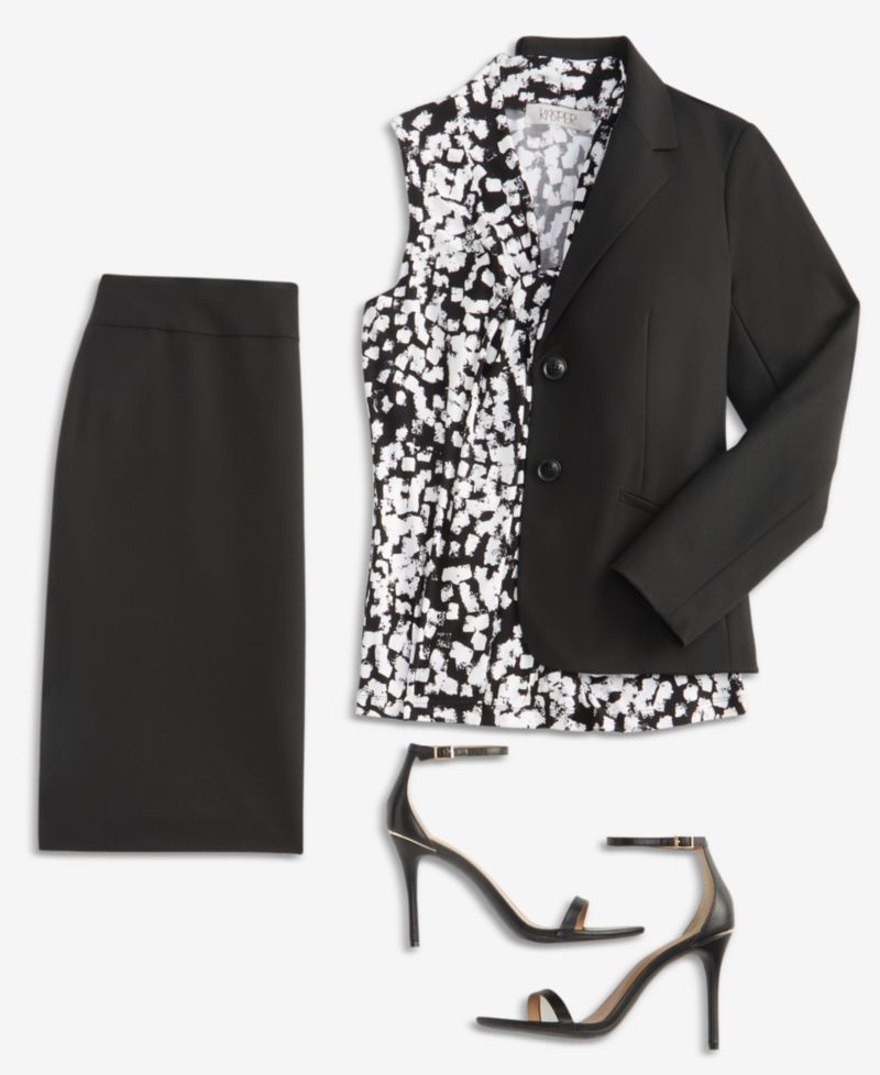 Women's Machine Washable Pencil Skirt