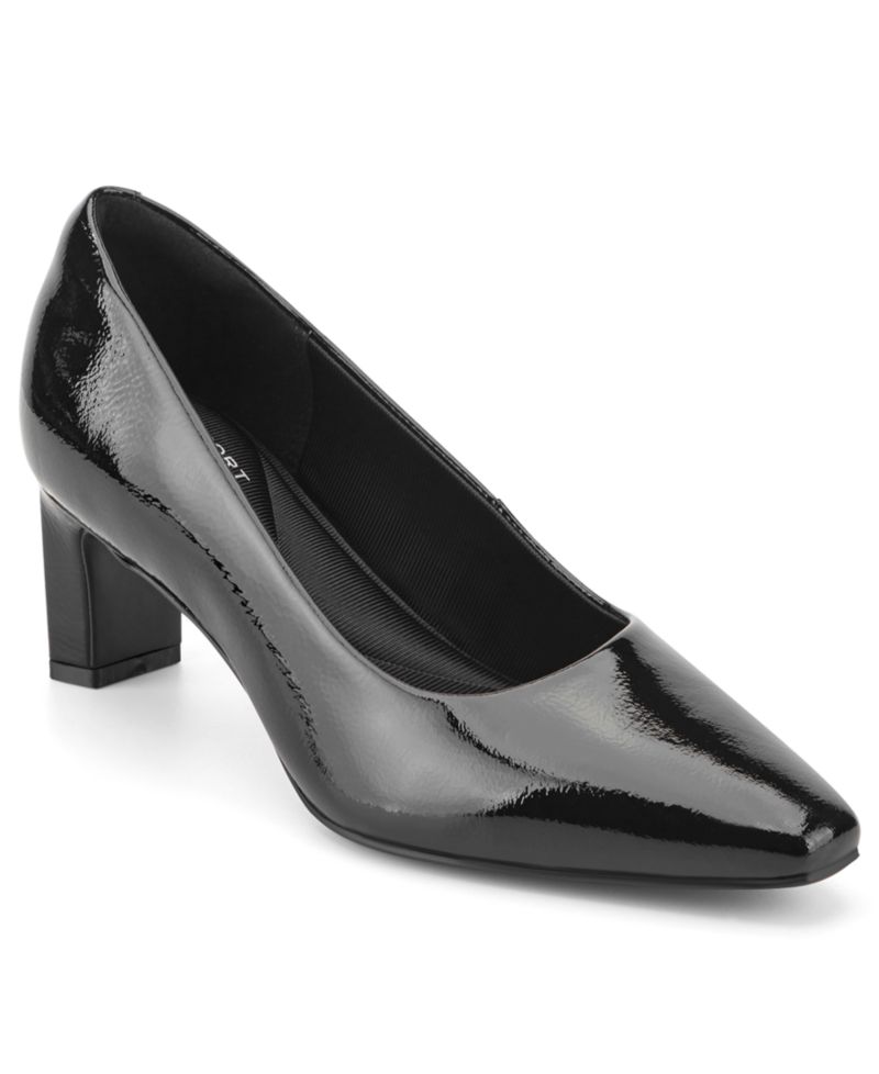 Women's Merida Total Motion Leather Block Heel Pumps