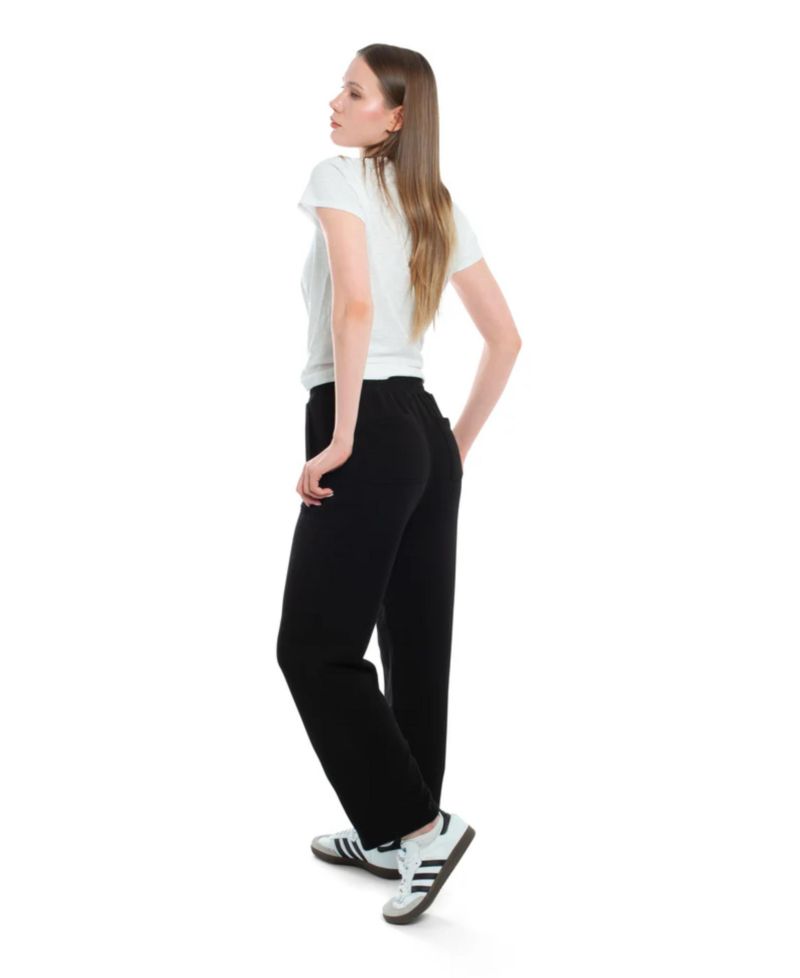 Women's Clothing Elastic Waist Relaxed Pant