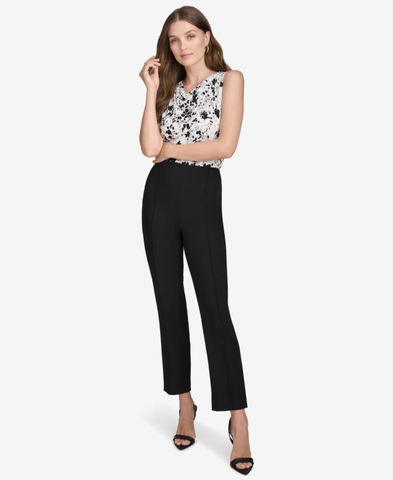 Women's Slim Cropped Trousers