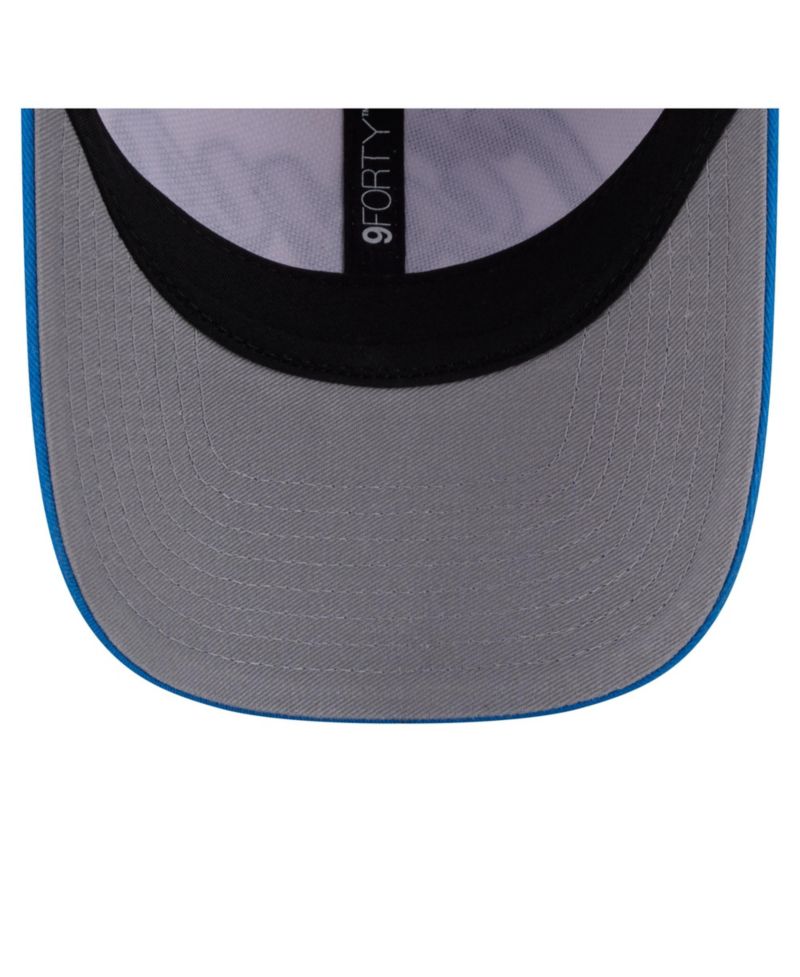 Men's White Detroit Lions Team Loyal A-Frame 9FORTY Adjustable Hat