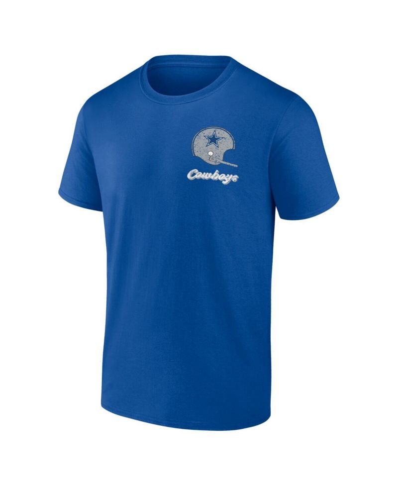 Men's Royal Dallas Cowboys Never Over T-Shirt