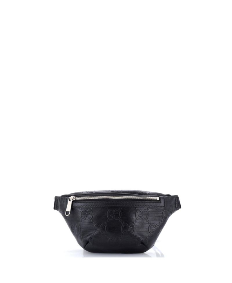 Small Belt Bag GG Embossed Perforated Leather