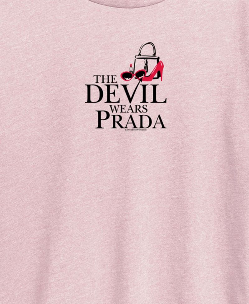 Plus Size The Devil Wears Prada Logo Andy's Accessories Short-Sleeve T-Shirt