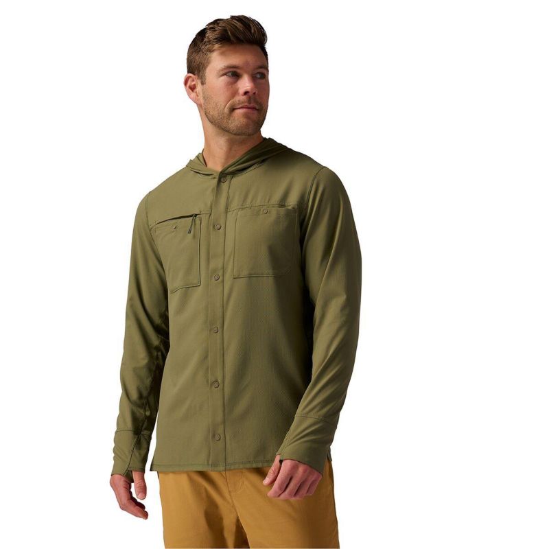 Men's Hybrid Tahoe Sun Hoodie Performance Shirts Long Sleeve