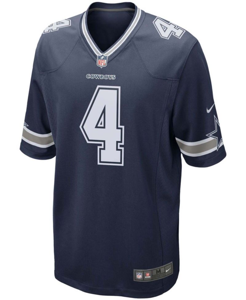 Men's Dak Prescott Dallas Cowboys Alternate Game Jersey