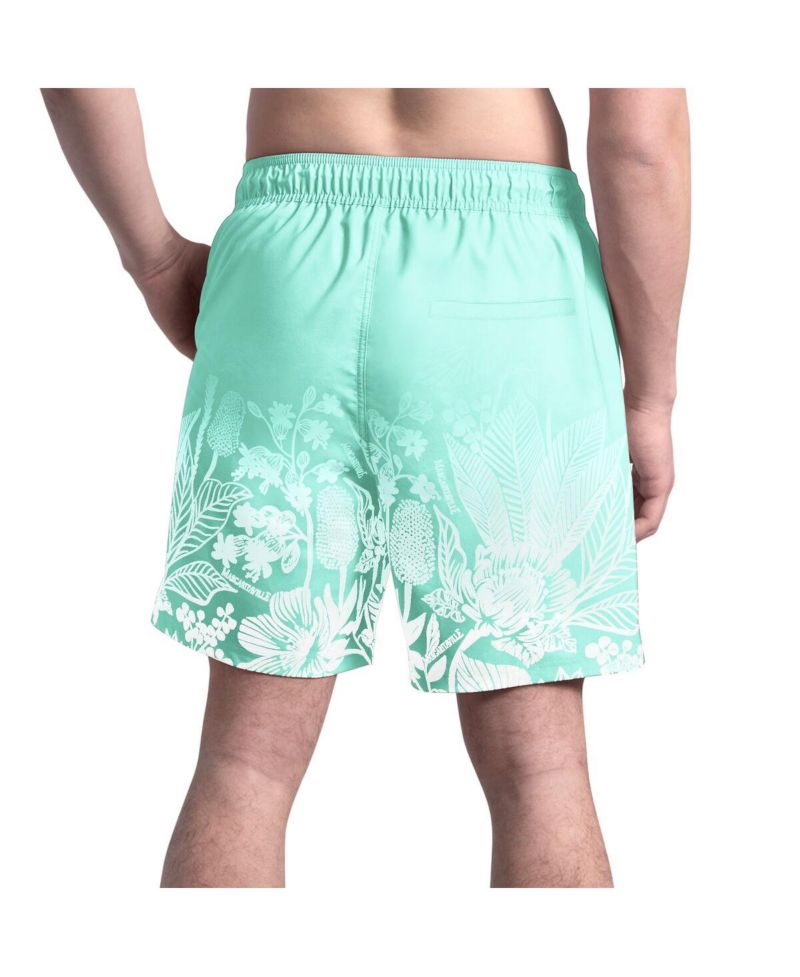 Men's Mint Seattle Mariners Lagoon Fiesta Swim Shorts