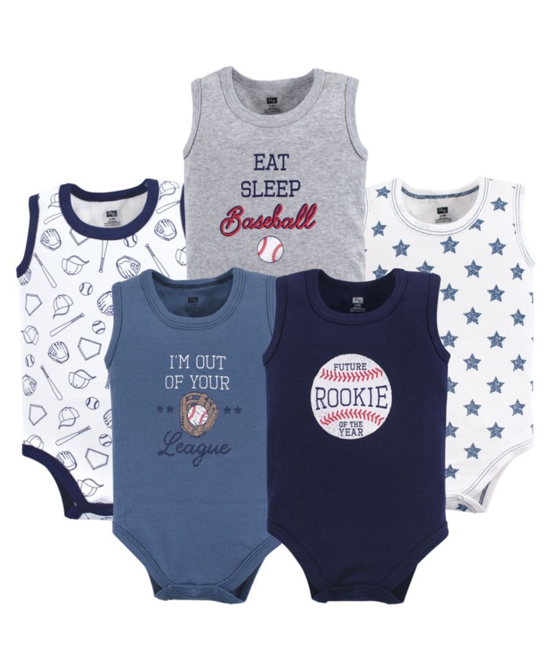 Baby Girls Soft Everyday Cotton Bodysuits 3-Pack