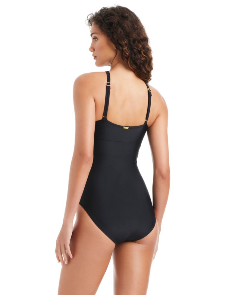 Women's Halter Neck One-Piece Swimsuit
