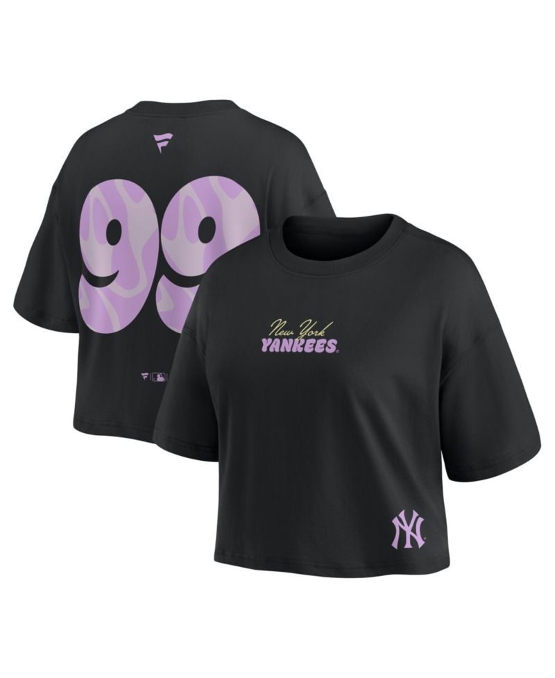 Women's New York Yankees Aaron Judge Cropped T-Shirt