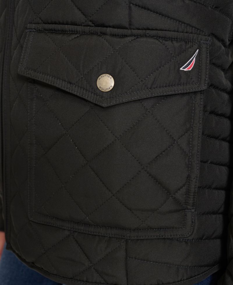 Nautica Women's Solid Quilted Jacket