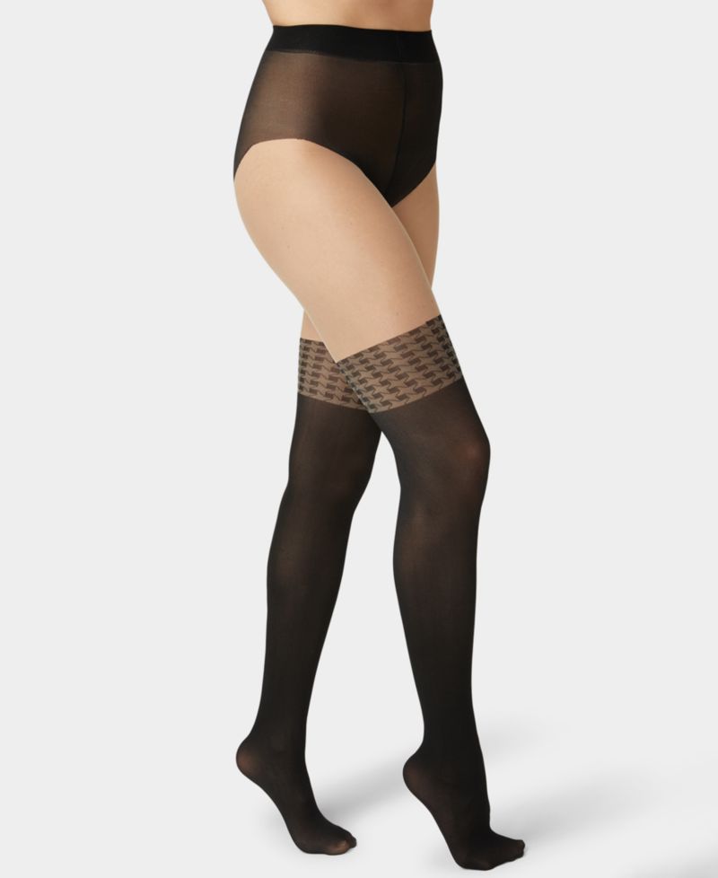 Women's Faux Thigh High Tights U24619