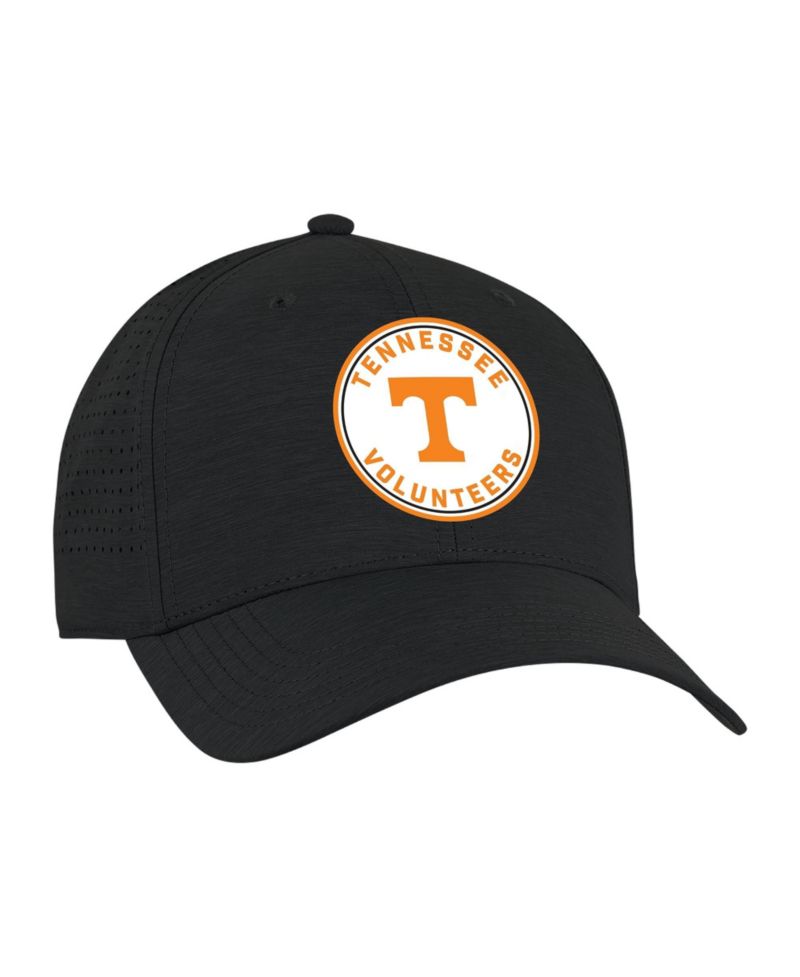 Men's and Women's Black Tennessee Volunteers Brezo Adjustable Hat