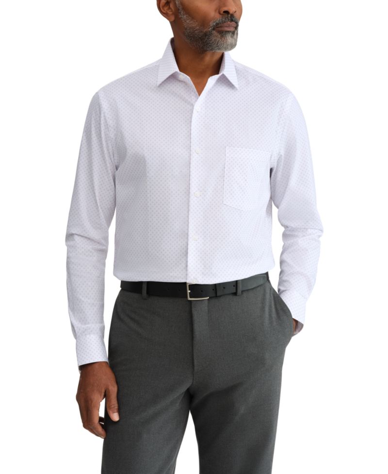 Men's Regular-Fit Long-Sleeve Dress Shirt