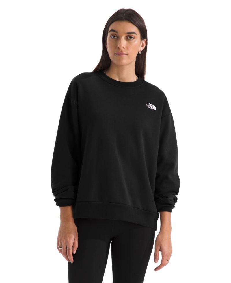 Женская толстовка Evolution Simple Dome Oversize с круглым вырезом горловины