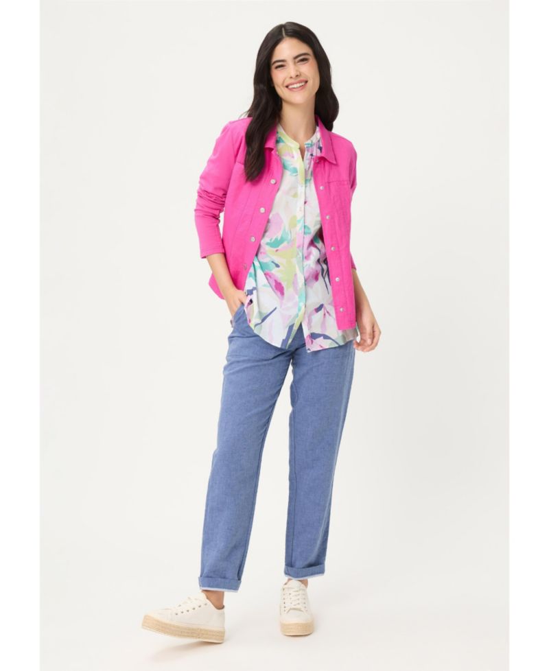 Women's Floral Tunic Shirt