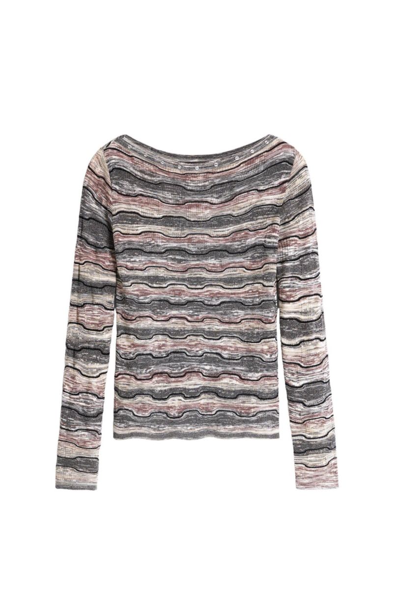 Women's Fine striped sweater