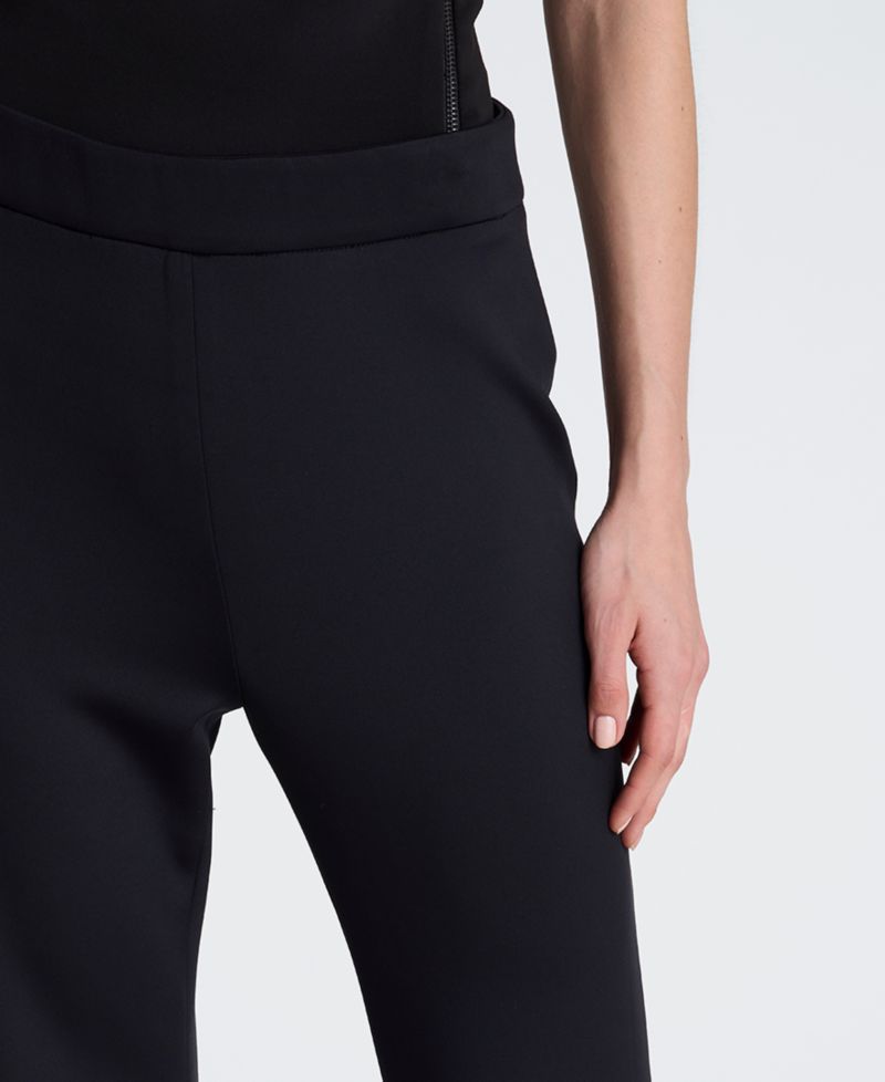 Women's High-Rise Zip-Back Flare Pants