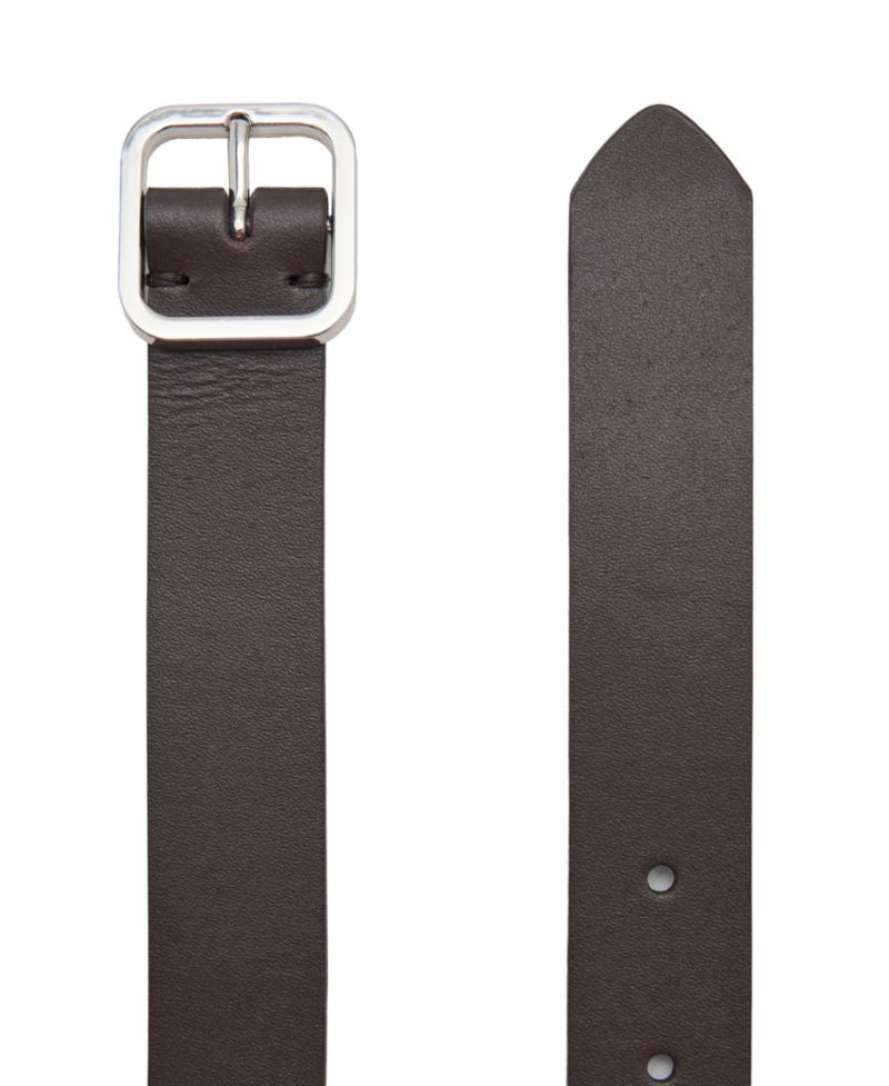 Men's Metal Fastening Leather Belt