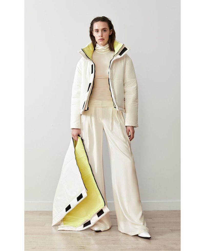 Women's Reversible Convertible Sustainable Down Coat