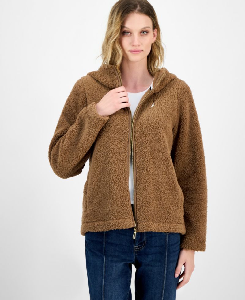 Nautica Women's Zippered Fleece Jacket