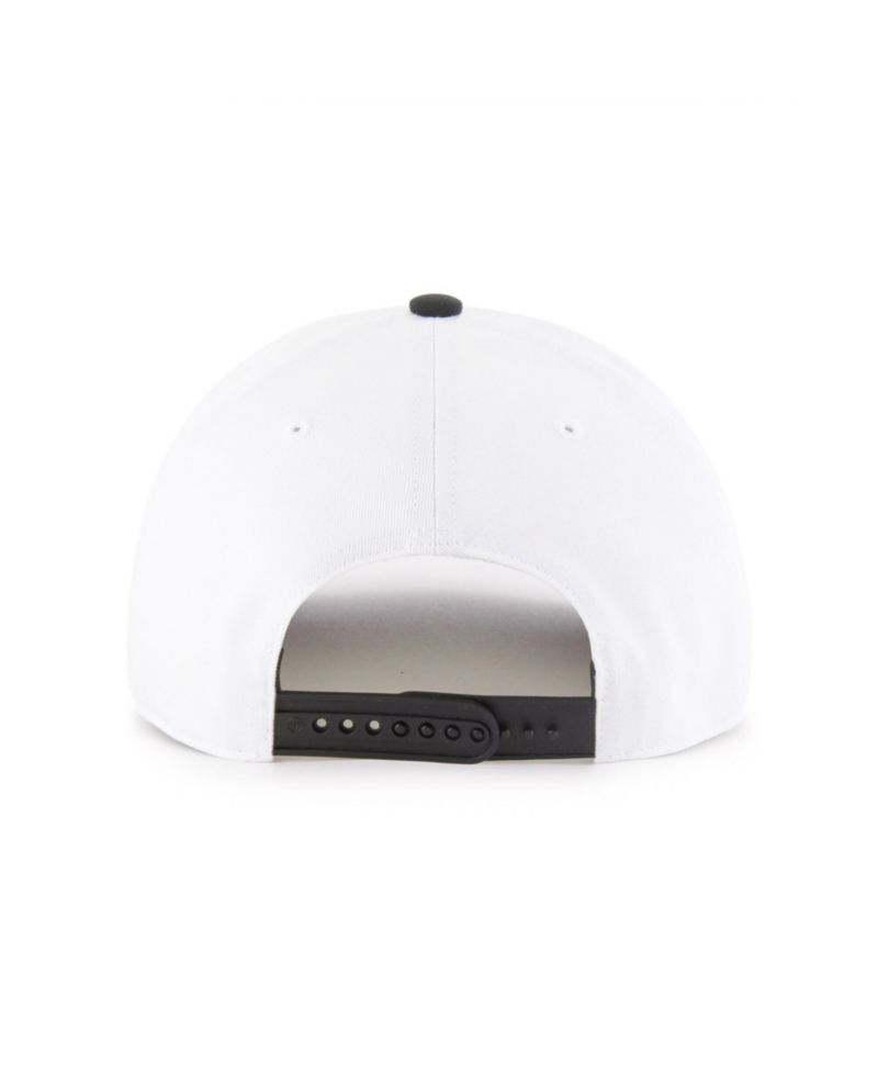 Men's White/Black San Francisco Giants Americana Eagle Hitch Adjustable Hat