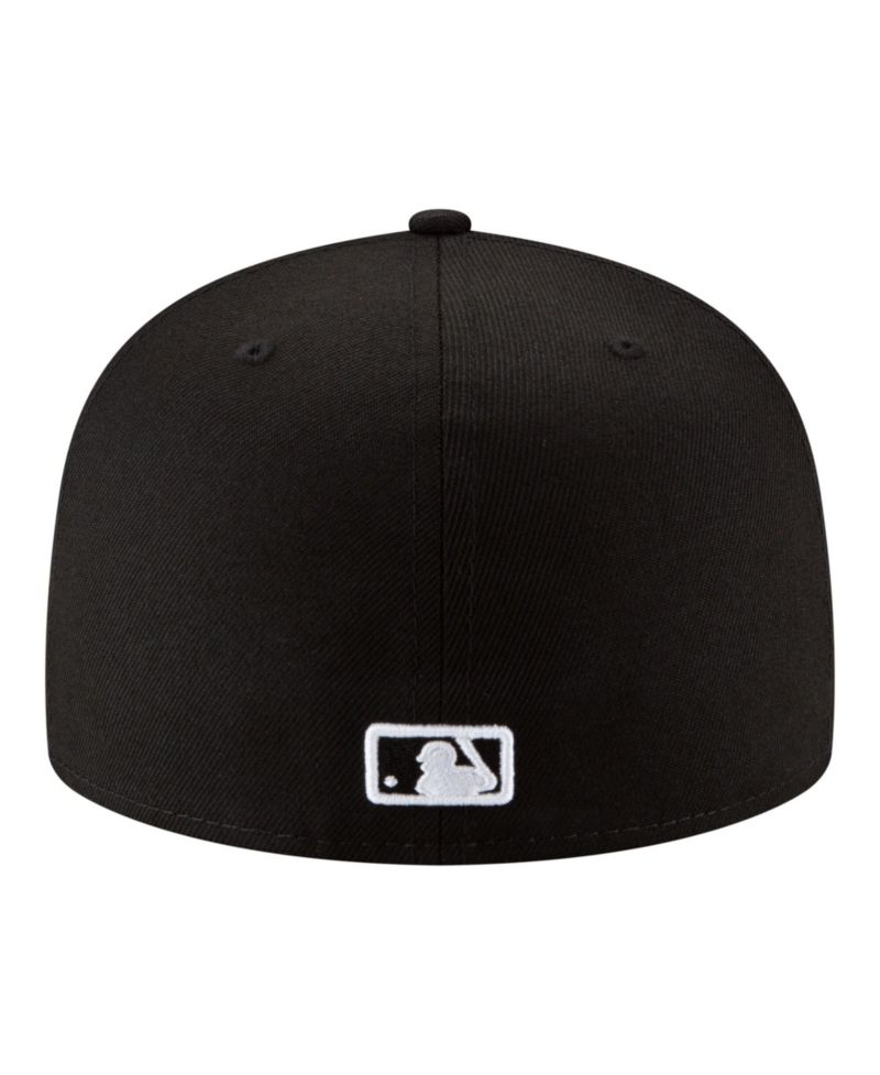 Men's Black Los Angeles Dodgers Blue Heaven On Earth Stadium Patch 59FIFTY Fitted Hat