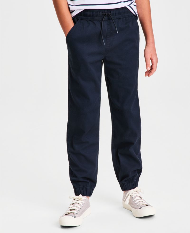 Boys' XS-XL Twill Jogger Pants