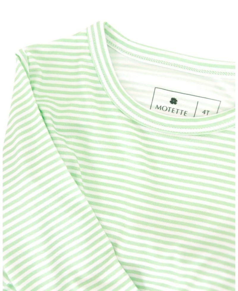 Baby Boys Pear Stripe Pajama Set