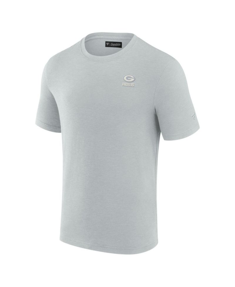 Men's Gray Green Bay Packers Modal Short Sleeve T-Shirt