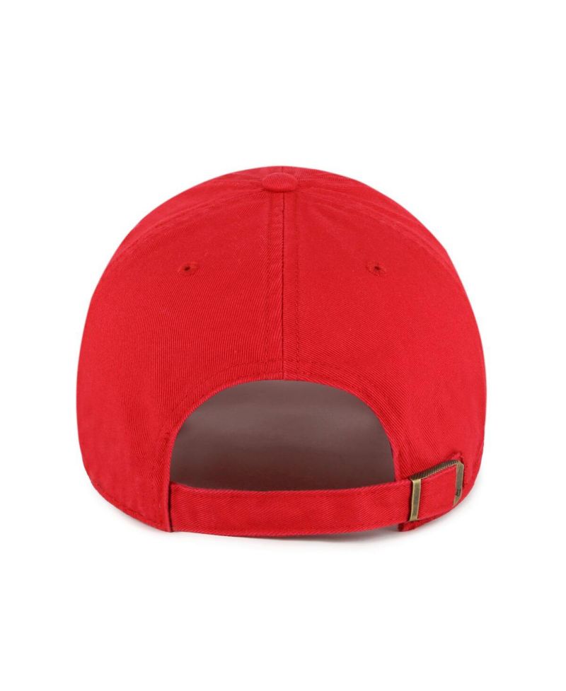 Women's Red Kansas City Chiefs Ariana Clean Up Adjustable Hat