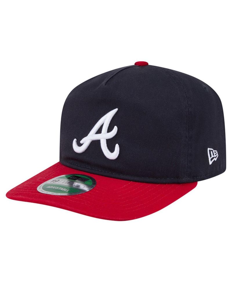 Men's Navy Atlanta Braves Team 19TWENTY Adjustable Hat