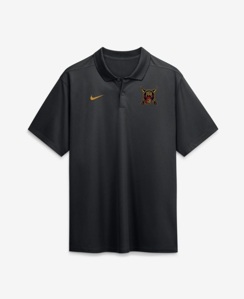 Men's Black Pittsburgh Pirates City Connect Victory Dri-FIT Polo Shirt