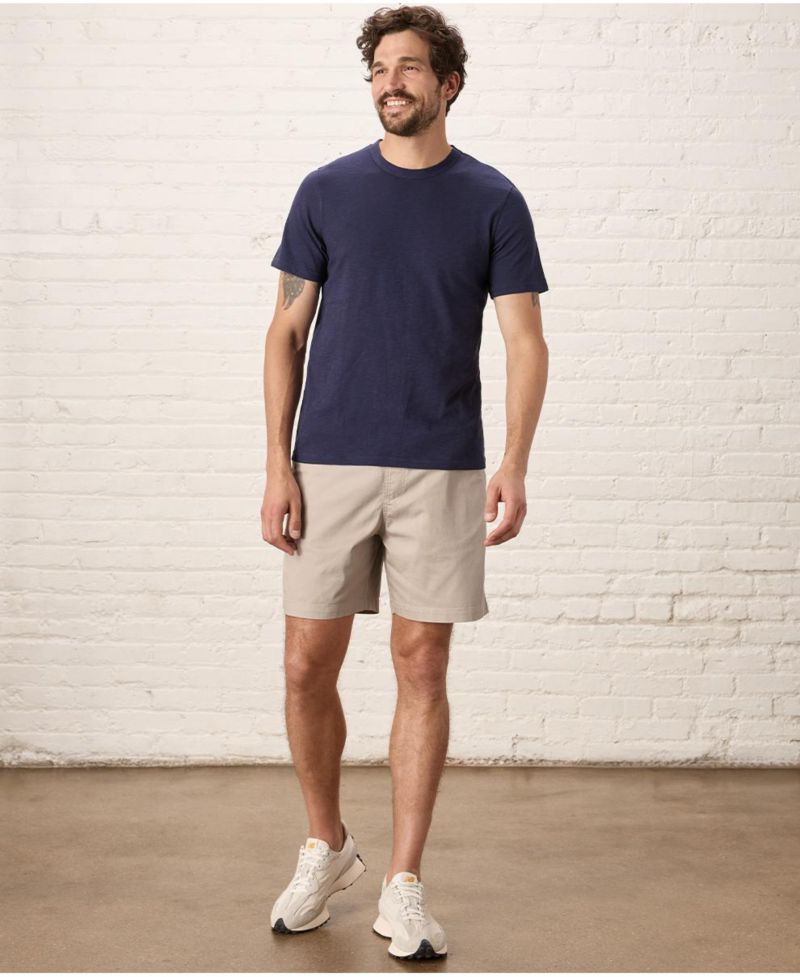 Men's Organic Cotton Featherweight Slub Crew Tee