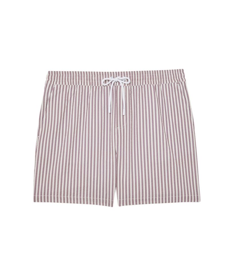 Men's Bay Seersucker Stripe Swim Shorts