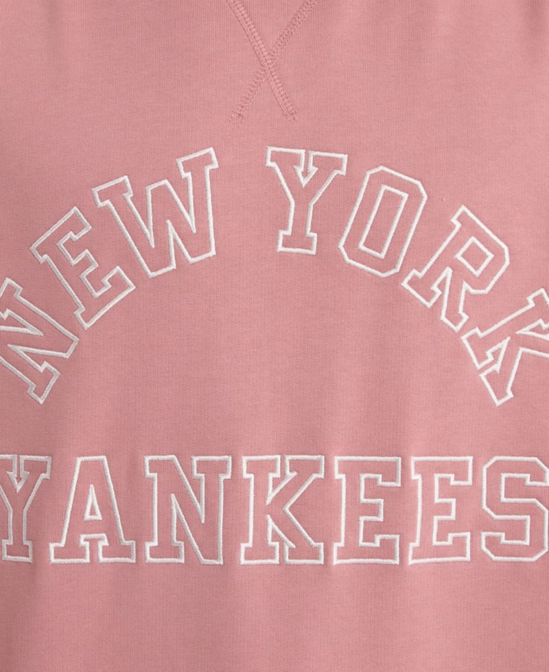 Men's New York Yankees Iconic Collection Relaxed-Fit Pullover Crewneck Sweatshirt