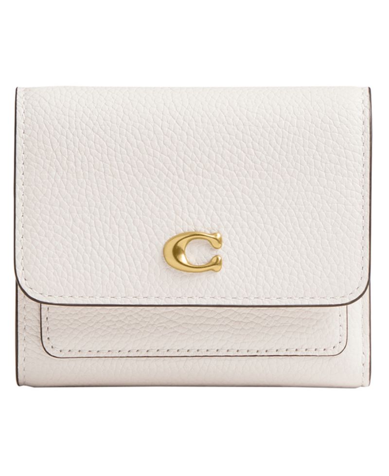 Mila Mini Leather Flap Wallet