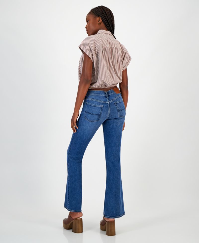 Women's Sweet Flare Stretch Flare-Leg Jeans