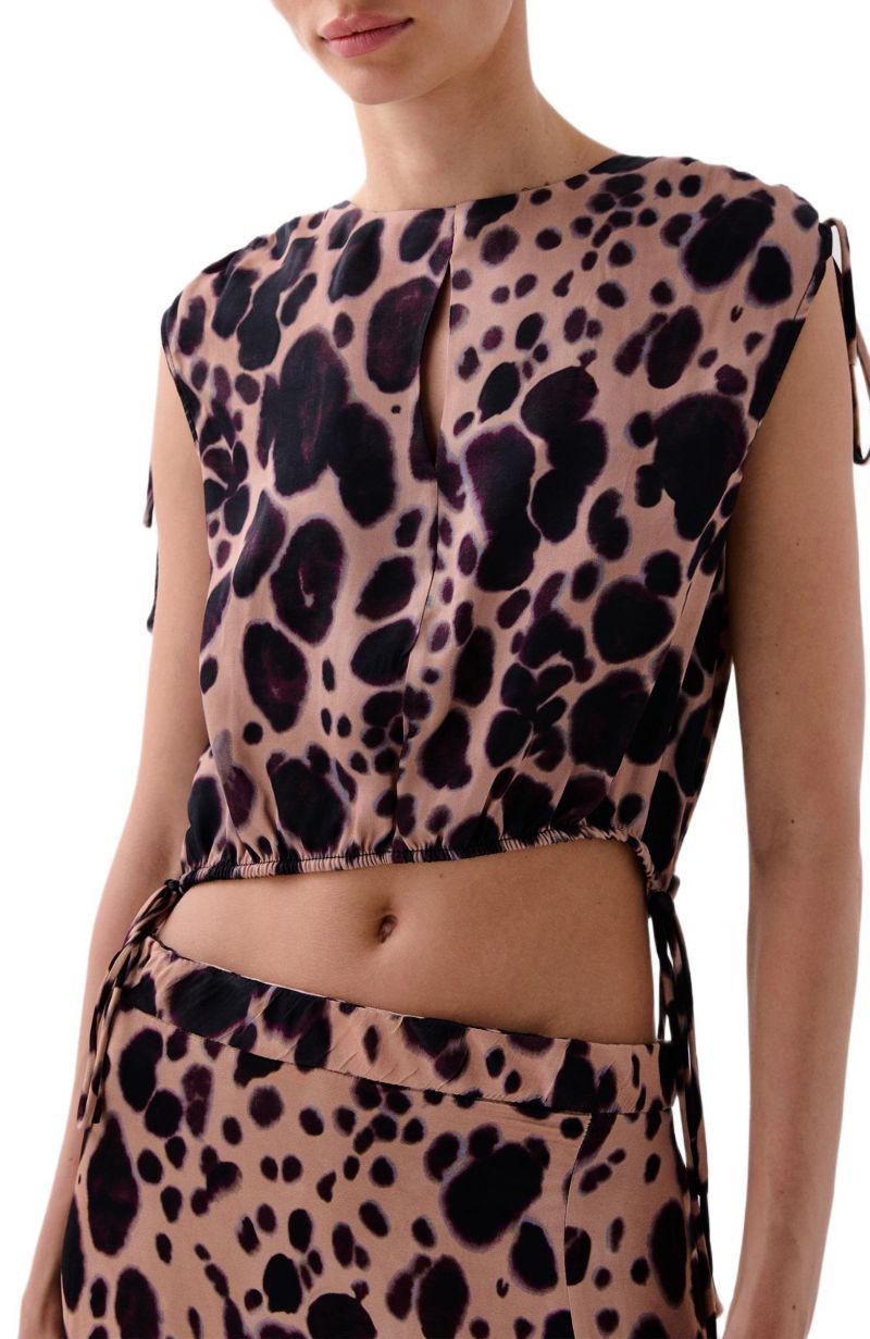 Women's Paleleo Print Top