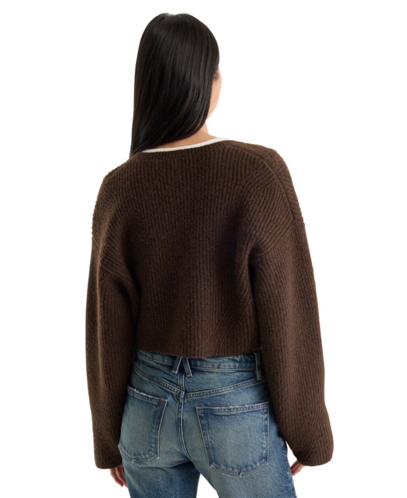 Women's Crewneck Long-Sleeve Sweater
