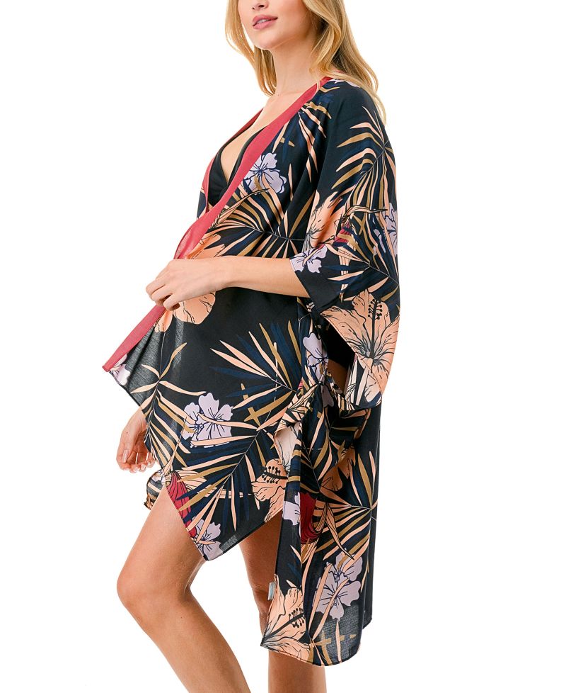 Floral Kimono Cover Up