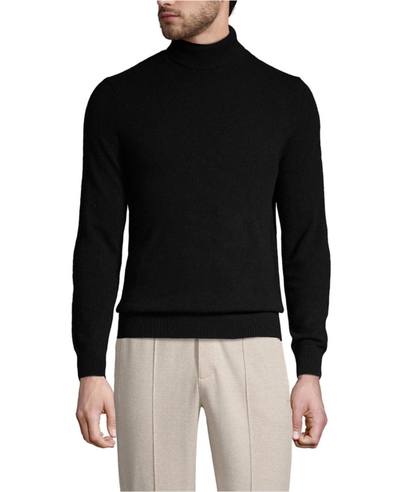 Men's Fine Gauge Cashmere Turtleneck Sweater