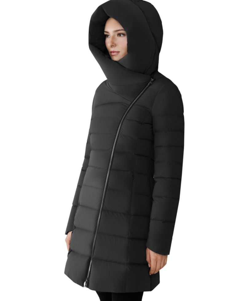 Women's Asym Zip Puffer Jacket