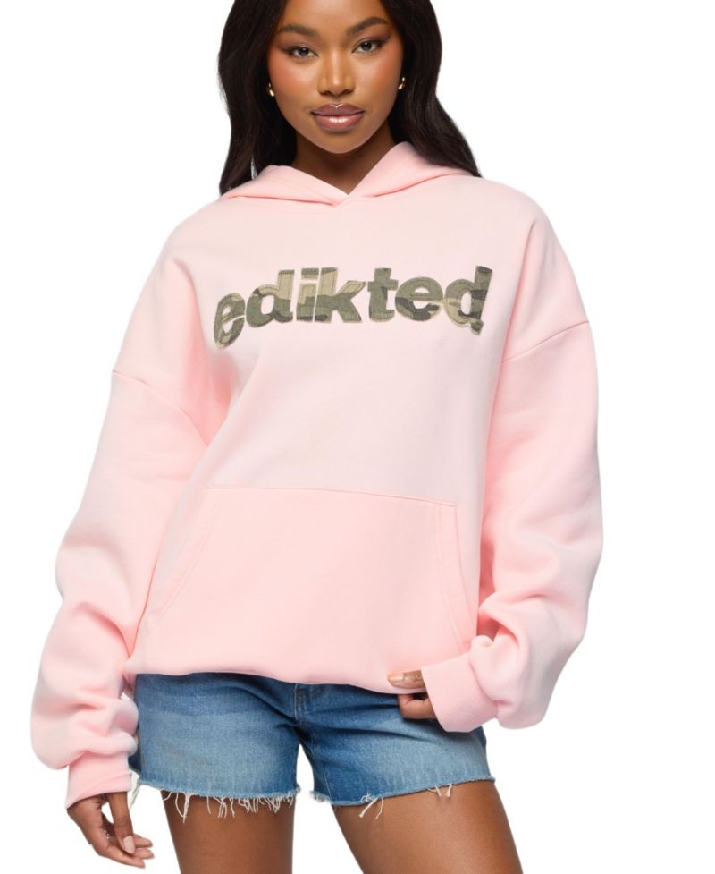 Женская камуфляжная толстовка Cutie Oversize с капюшоном