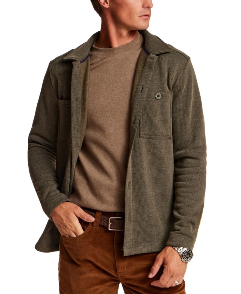 Men's Pebble Fleece Shirt Jacket