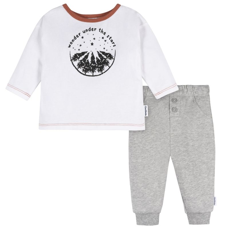 Baby Boys 2-Piece Top and Joggers