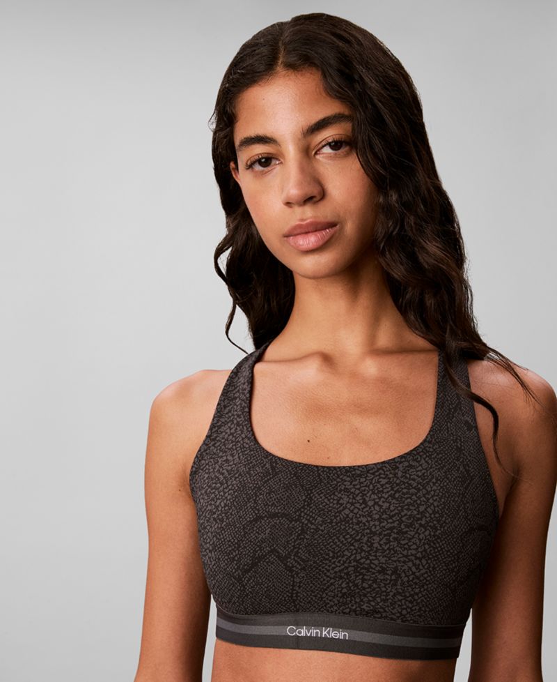 Women's Medium Support Wireless Racer-Back Icon Sport Sports Bra, GWF6K347