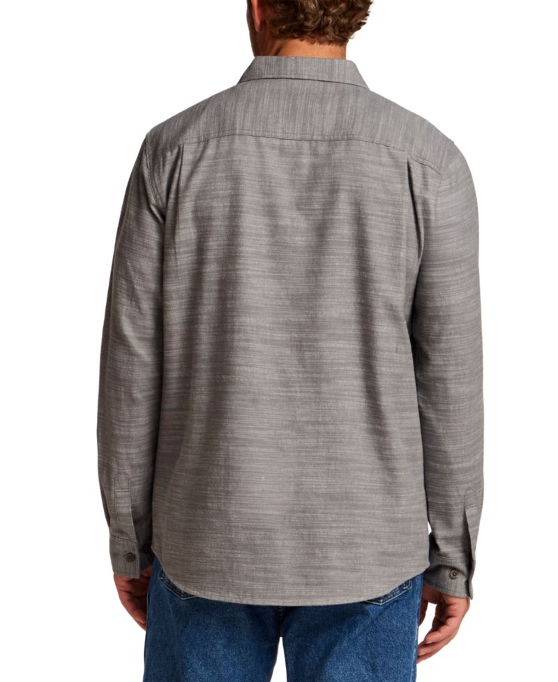 Men's Peached Slub Solid Shirt