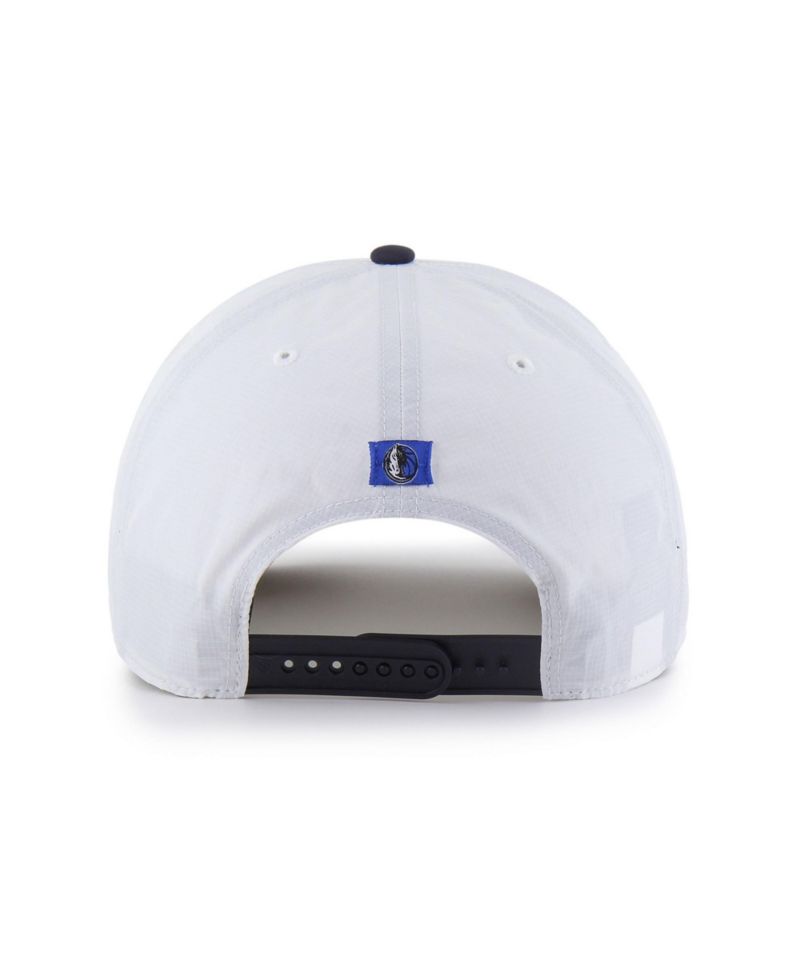 47 Brand Men's '47 White Dallas Mavericks brrr&deg; Condor Two-Tone Hitch Rope Adjustable Hat